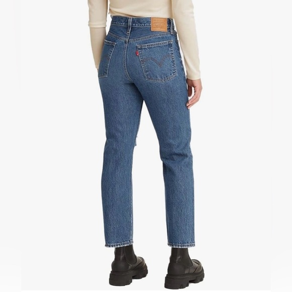 NWT Levi’s Women's Premium Wedgie Straight Jeans 26 - Picture 4 of 14